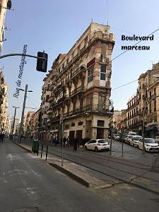 ORAN RUE MOSTAGANEM BD MARCEAU